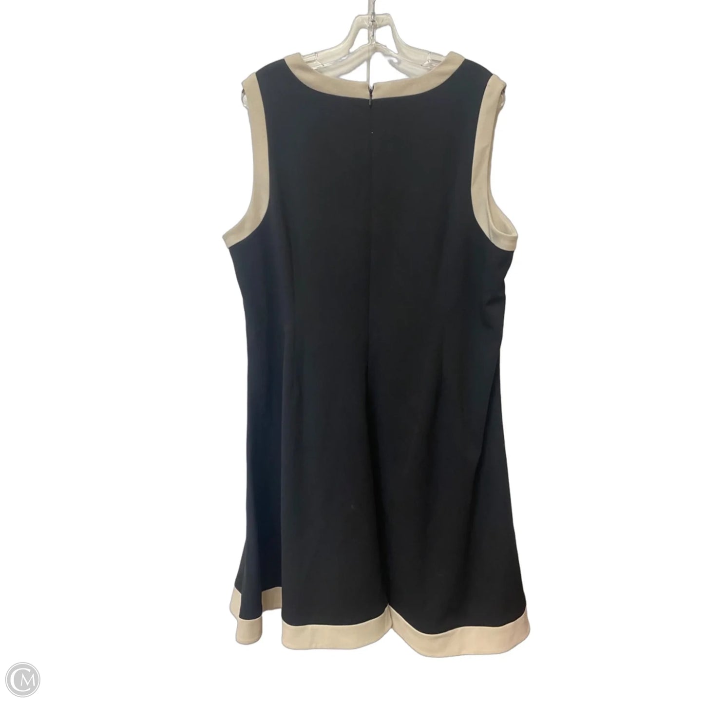 Dress Work By Dkny In Black & Brown, Size: Xl