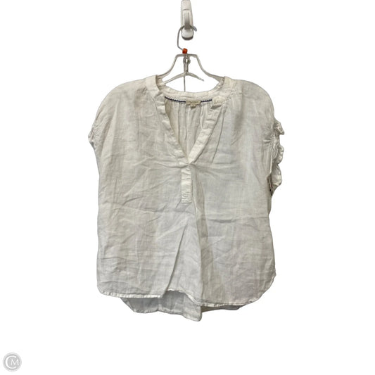 Top Short Sleeve Basic By Pilcro In White, Size: M