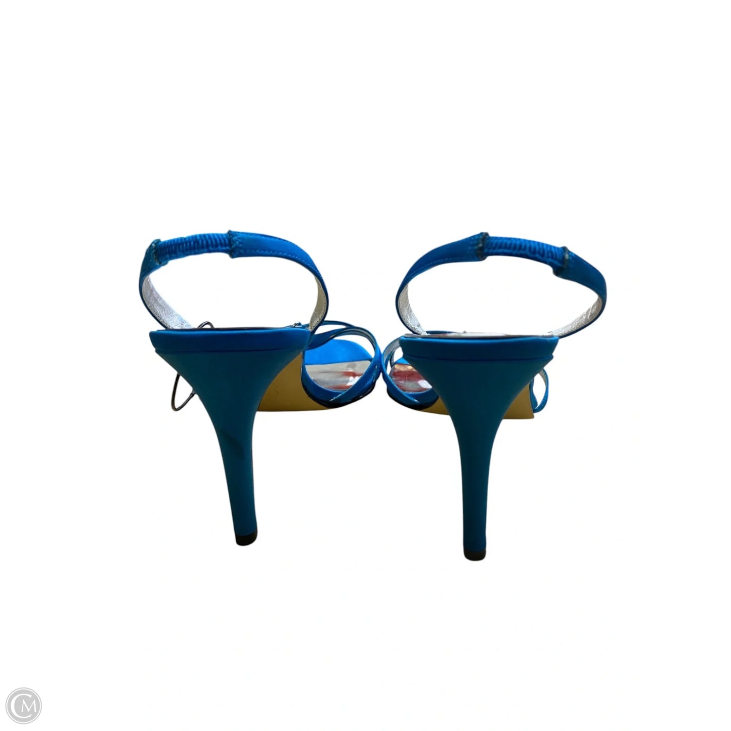 Shoes Heels Kitten By Cme In Blue, Size: 7.5