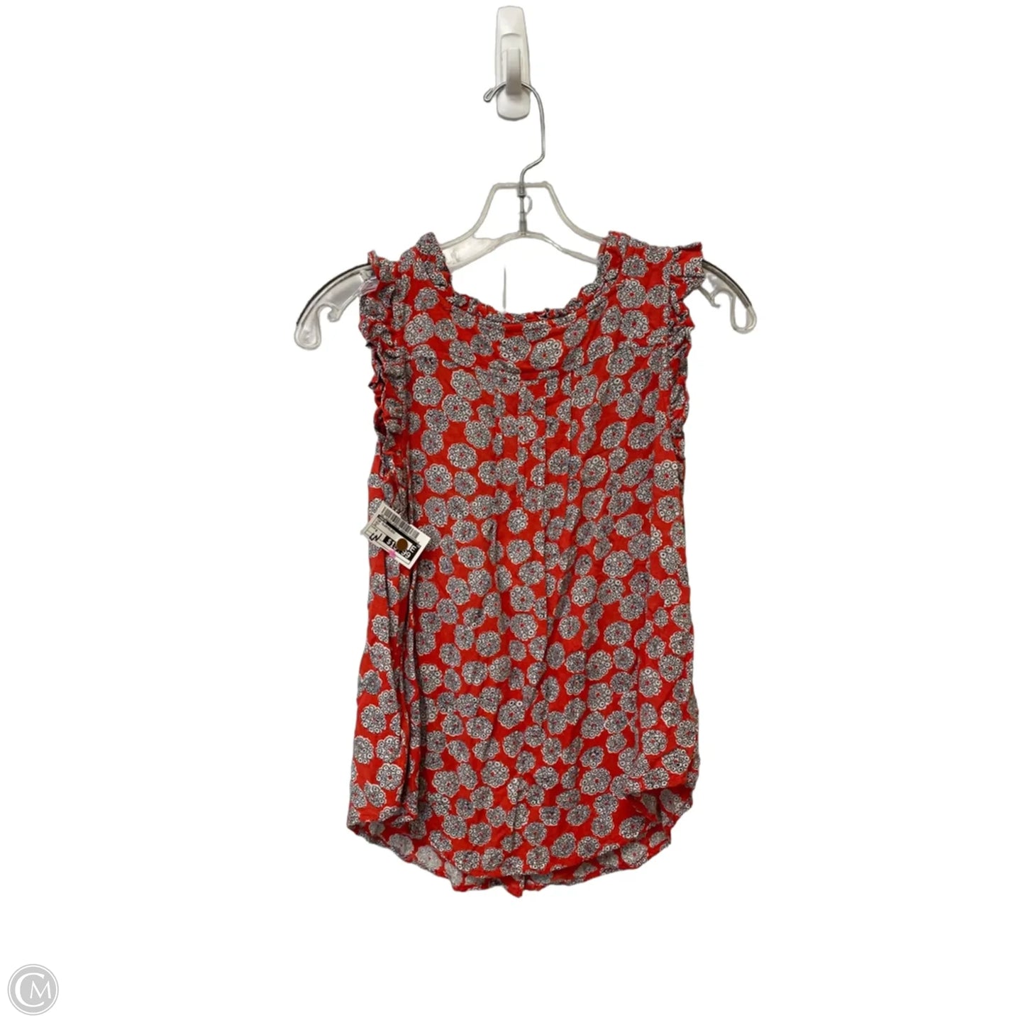 Top Sleeveless By Maeve In Red, Size: 0