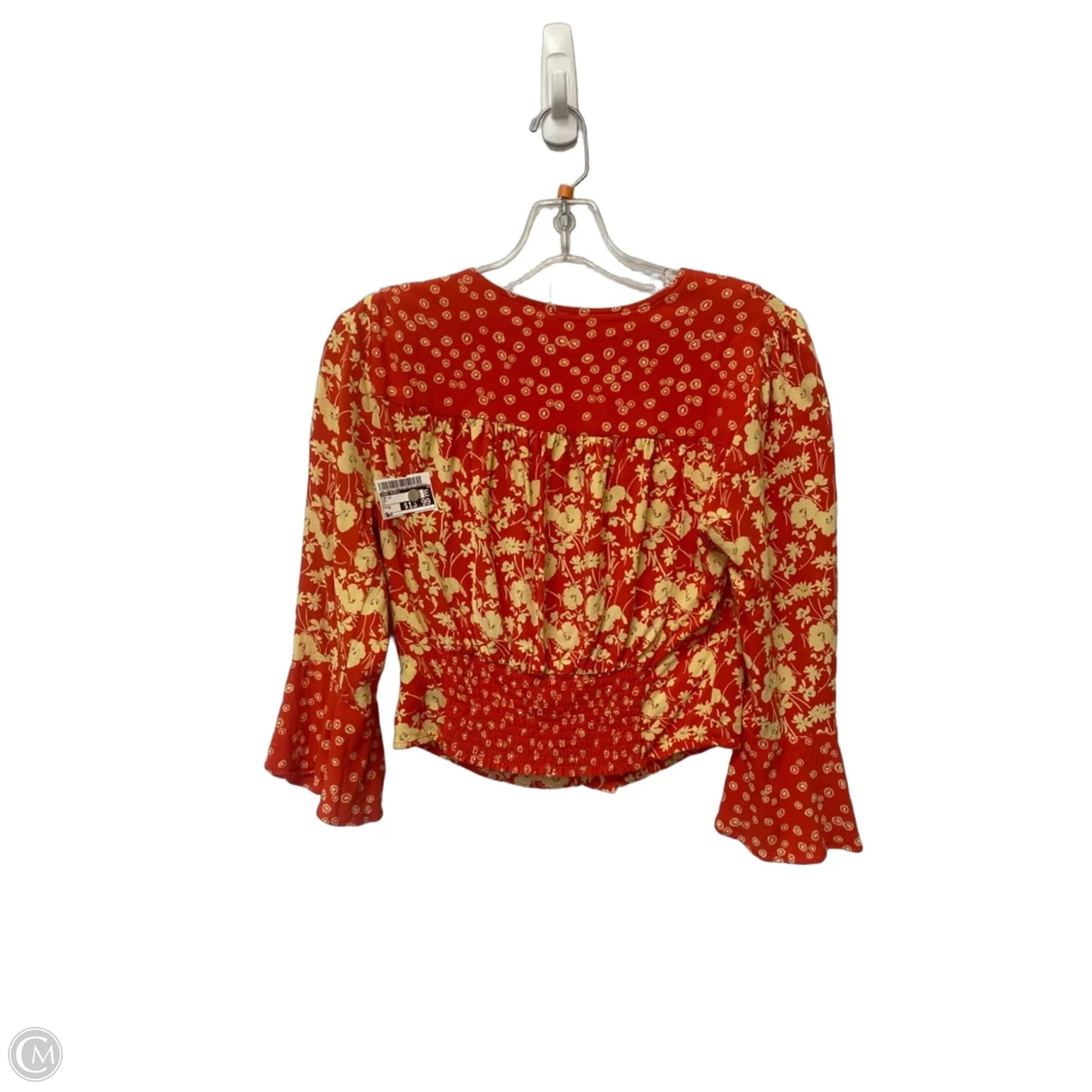 Top Long Sleeve By Free People In Red, Size: M