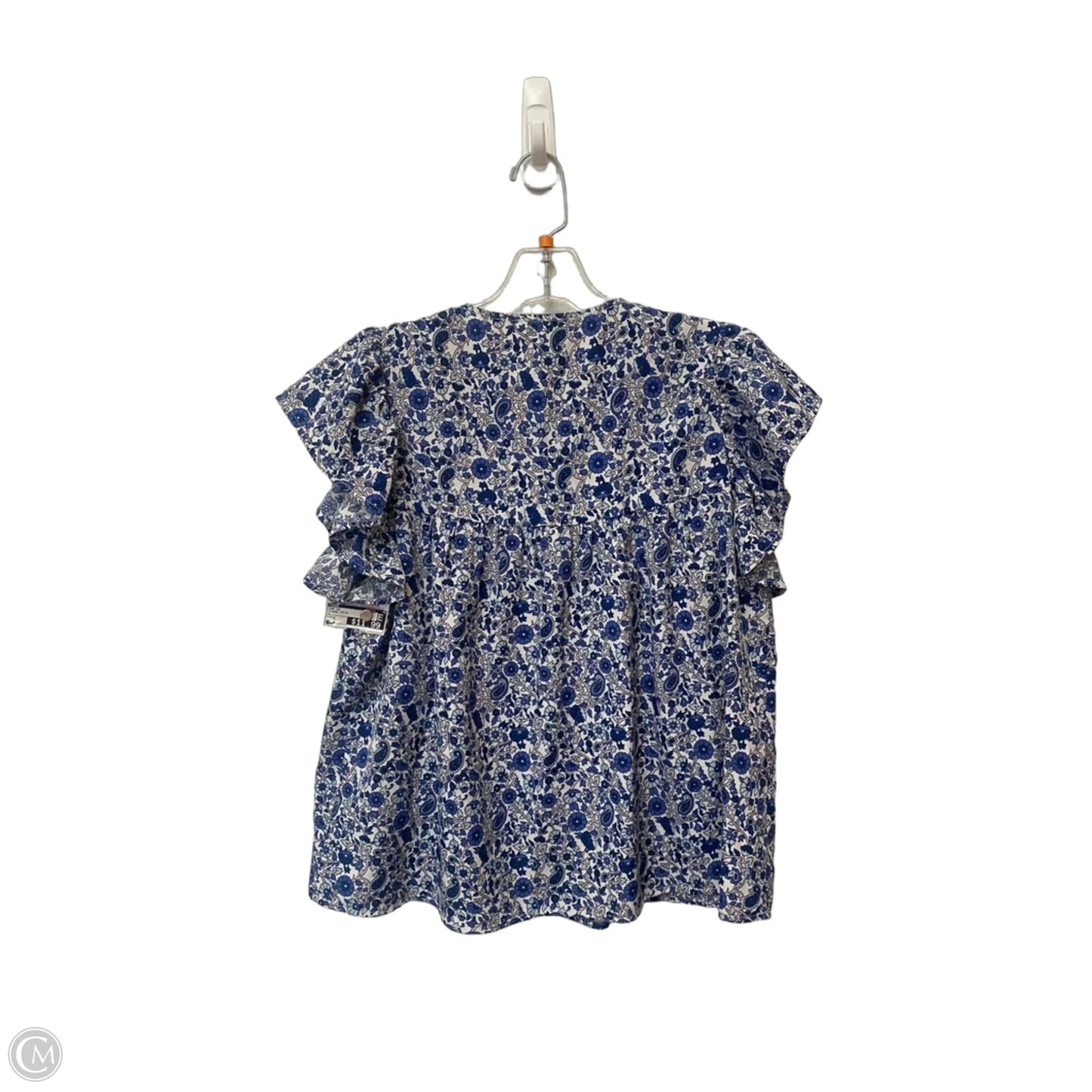 Top Short Sleeve By Thml In Floral Print, Size: S