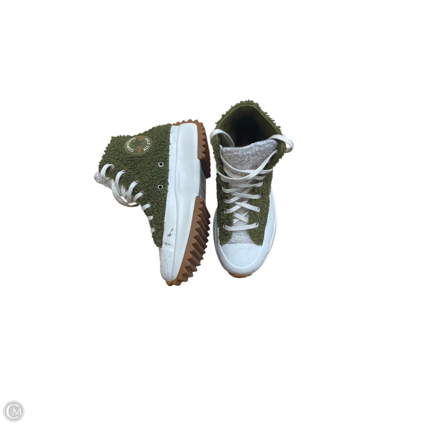 Shoes Flats By Converse In Green, Size: 7