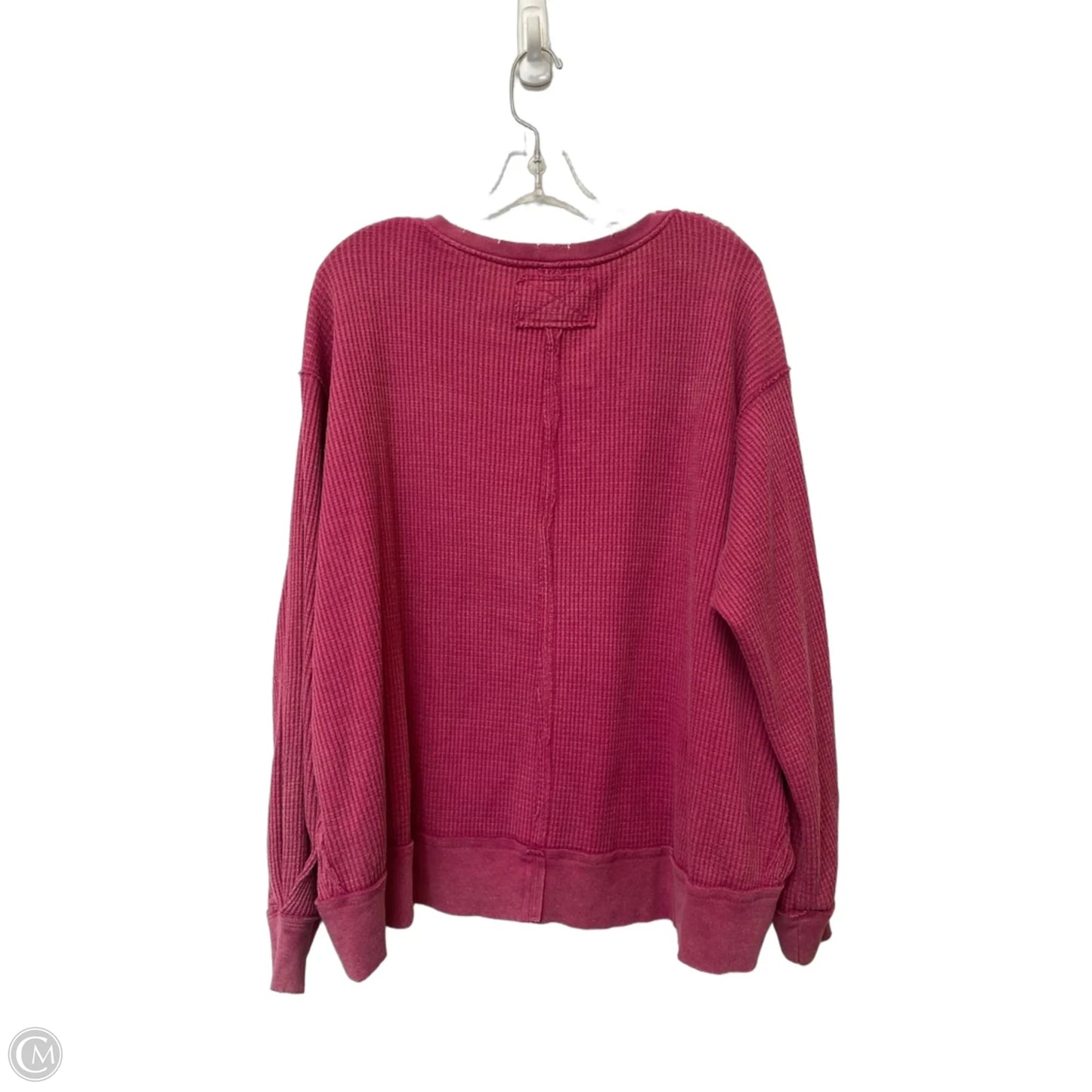 Top Long Sleeve Basic By We The Free In Pink, Size: Xs