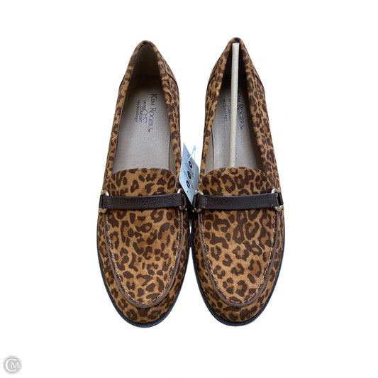 Shoes Flats By Kim Rogers In Animal Print, Size: 11