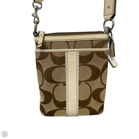 Crossbody Designer By Coach, Size: Small