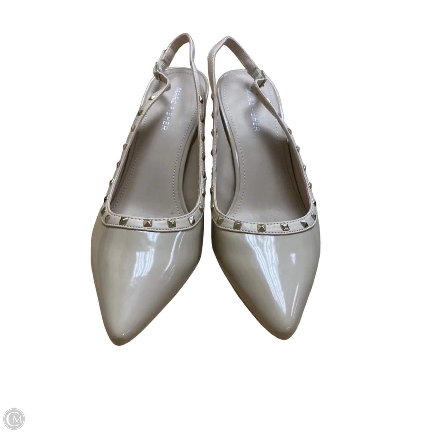 Shoes Heels Block By Marc Fisher In Beige, Size: 7