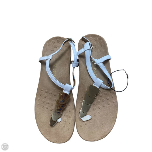 Sandals Flats By Vionic In Gold, Size: 8