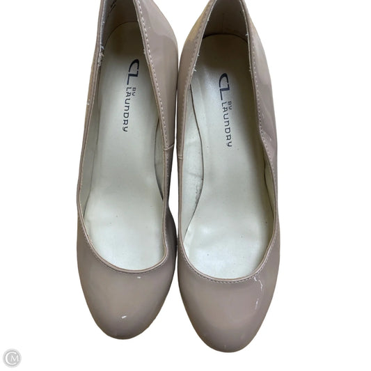 Shoes Heels Wedge By Cl By Chinese Laundry In Taupe, Size: 9