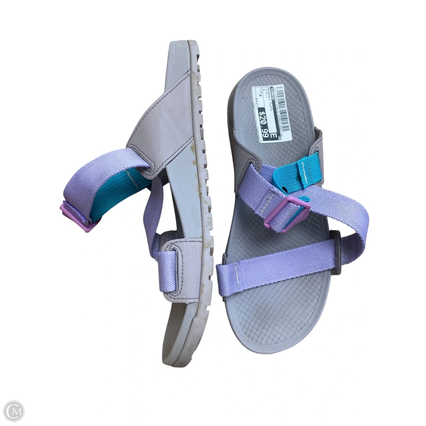 Sandals Flats By Chacos In Purple, Size: 8