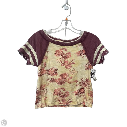 Top Short Sleeve By We The Free In Multi-colored, Size: Xs