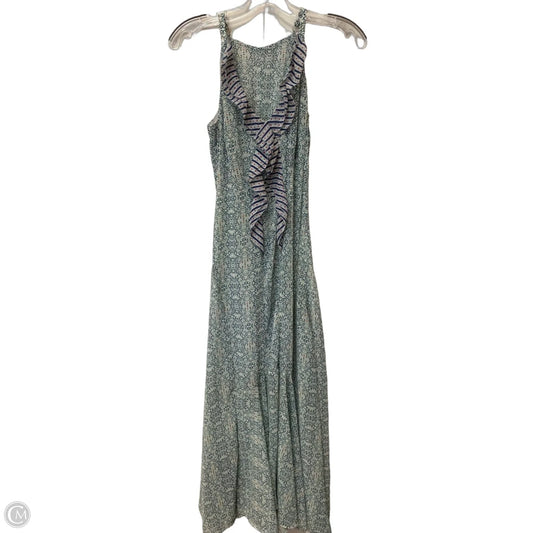 Dress Casual Maxi By Cabi In Floral Print, Size: 0