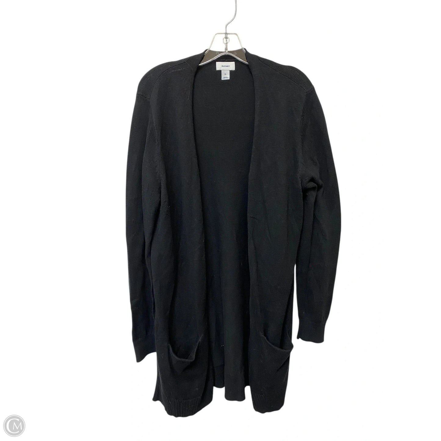 Cardigan By Old Navy In Black & Blue, Size: Xl