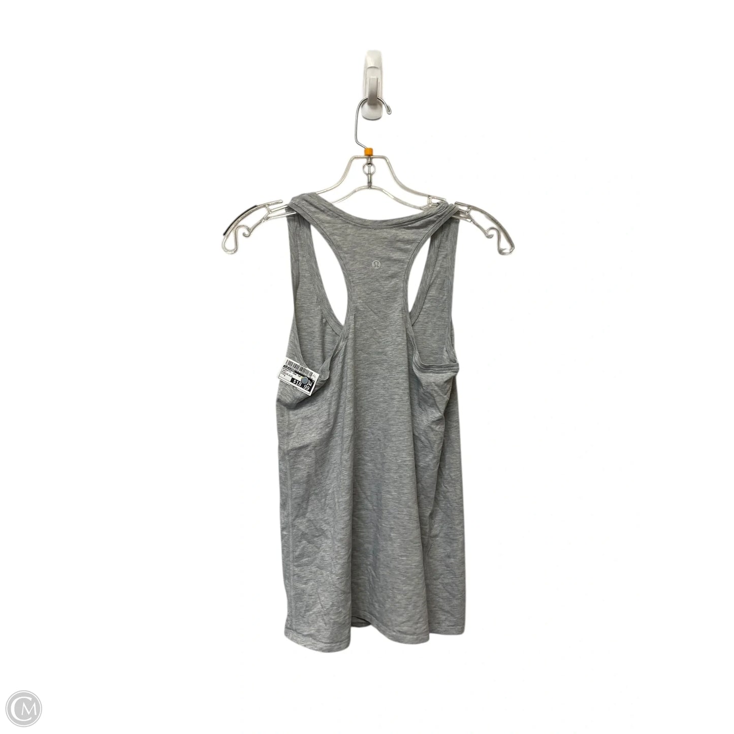 Athletic Tank Top By Lululemon In Grey, Size: S