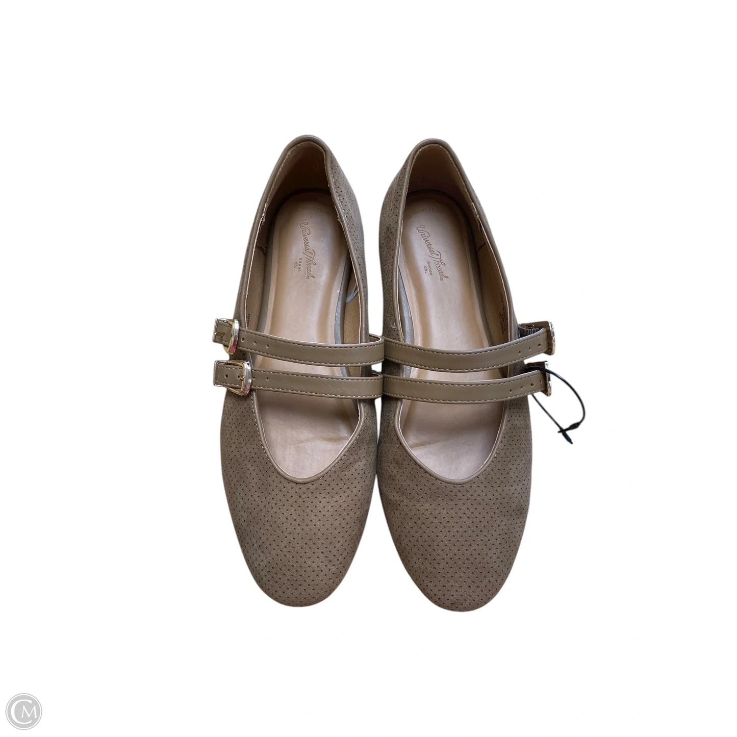 Shoes Flats By Universal Thread In Brown, Size: 7