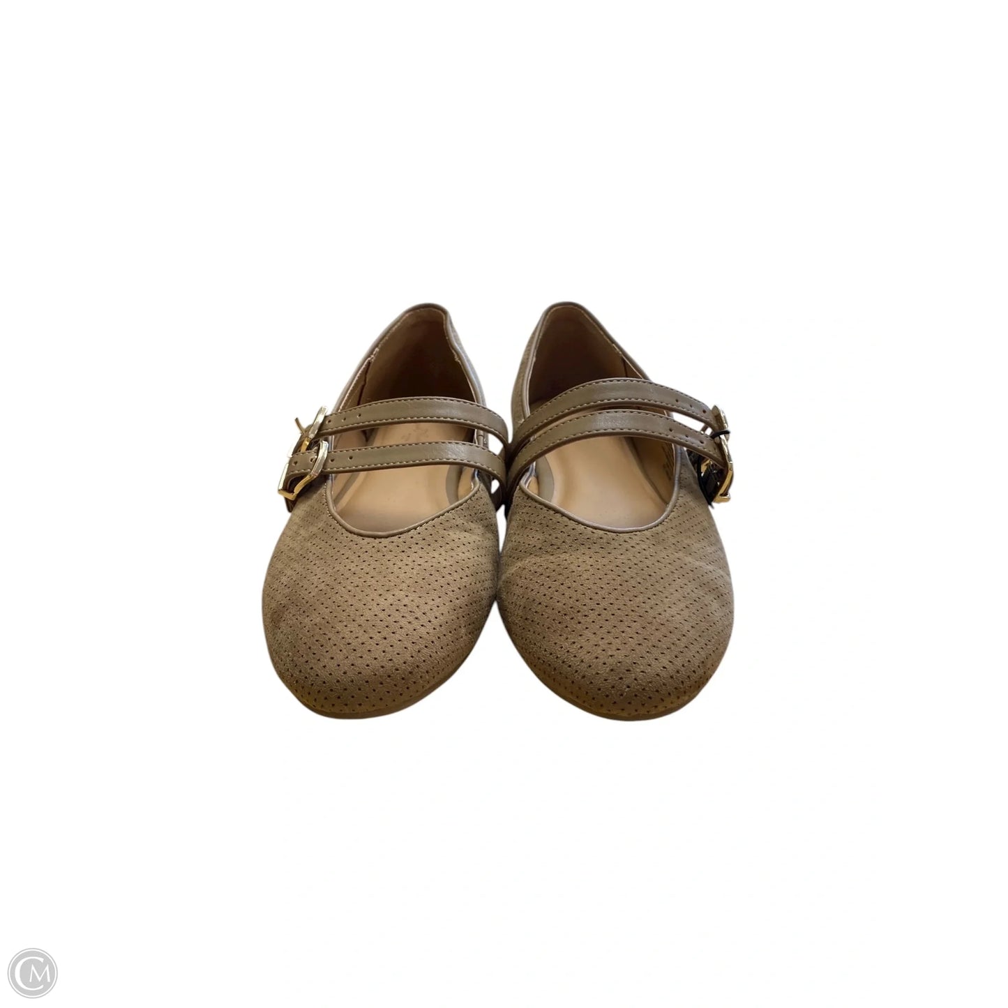 Shoes Flats By Universal Thread In Brown, Size: 7