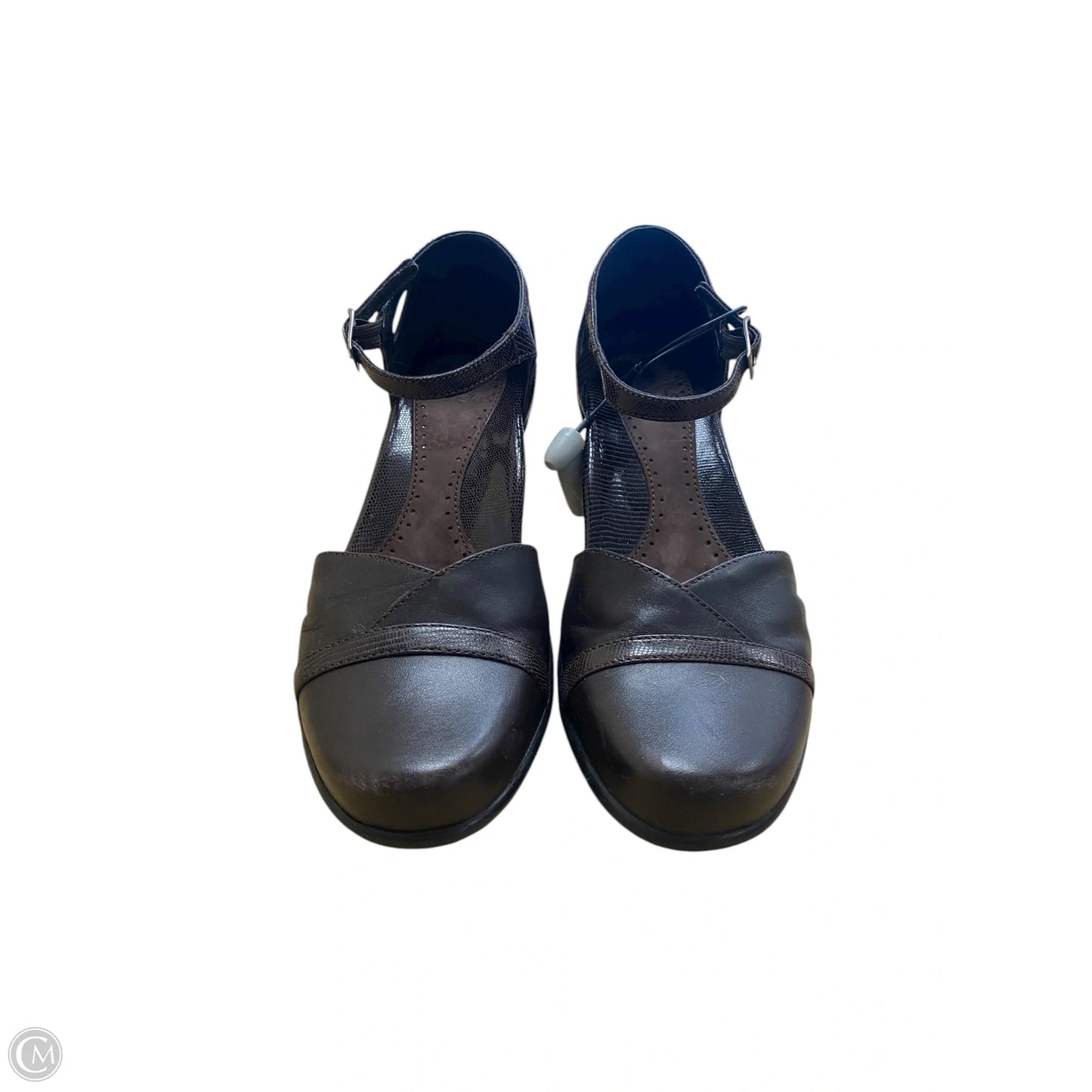 Shoes Heels Block By Dansko In Brown, Size: 6.5