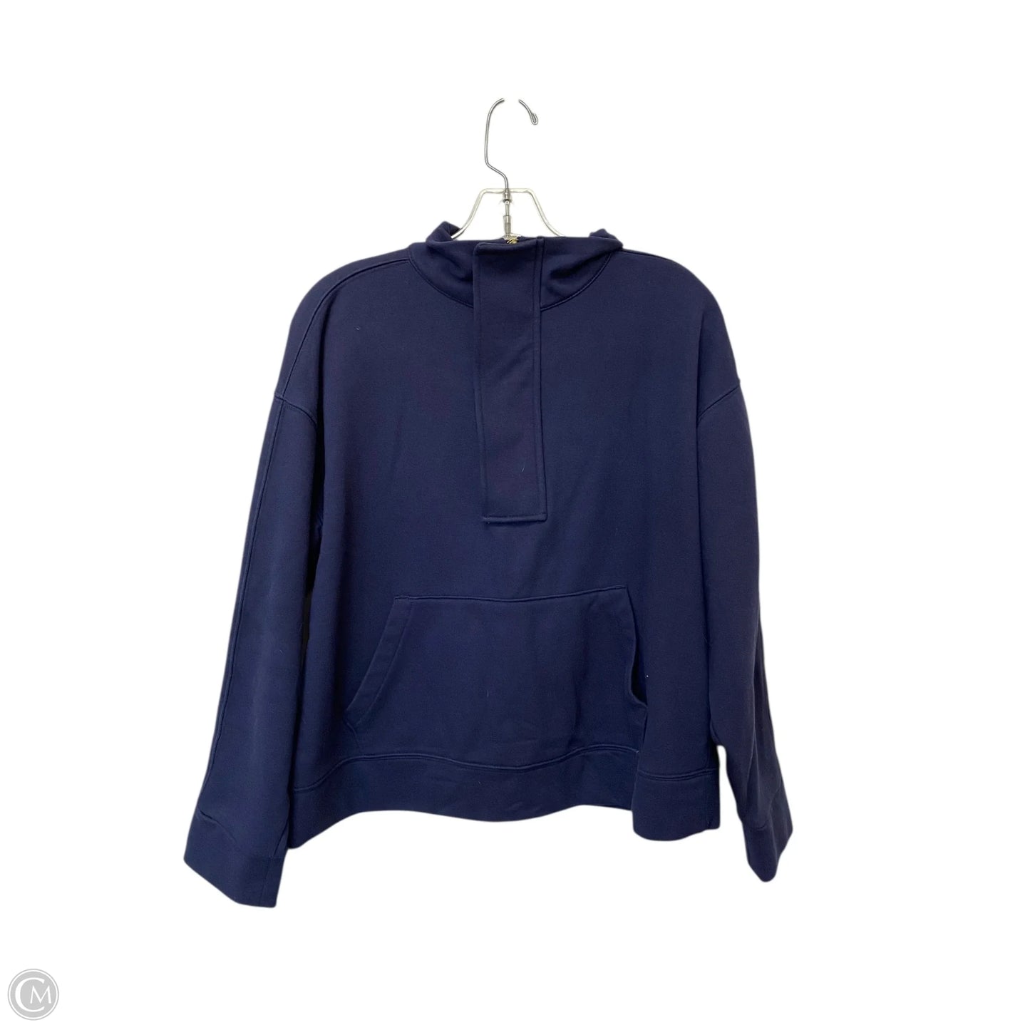 Jacket Fleece By A New Day In Navy, Size: M