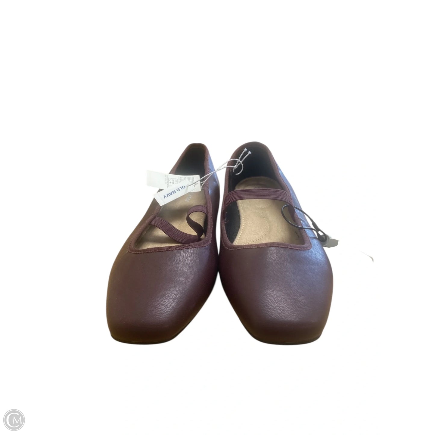 Shoes Flats By Old Navy In Maroon, Size: 11
