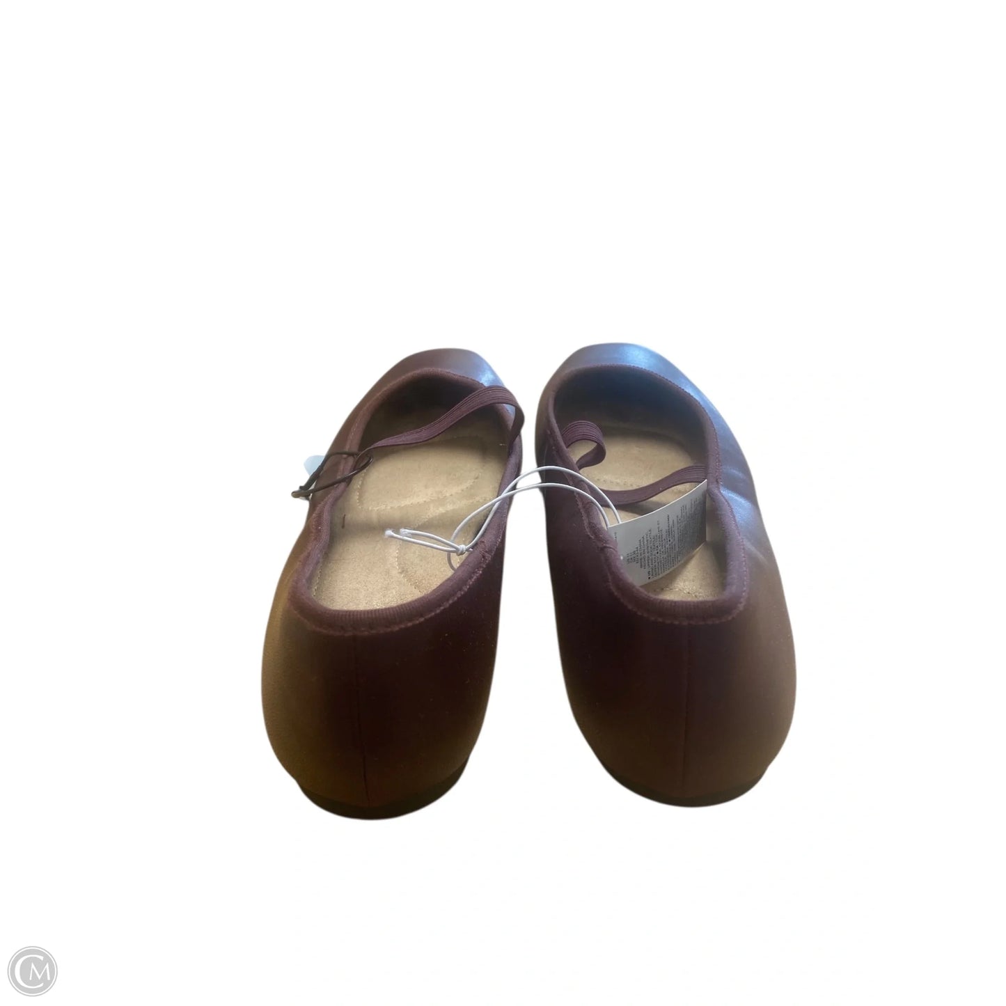 Shoes Flats By Old Navy In Maroon, Size: 11