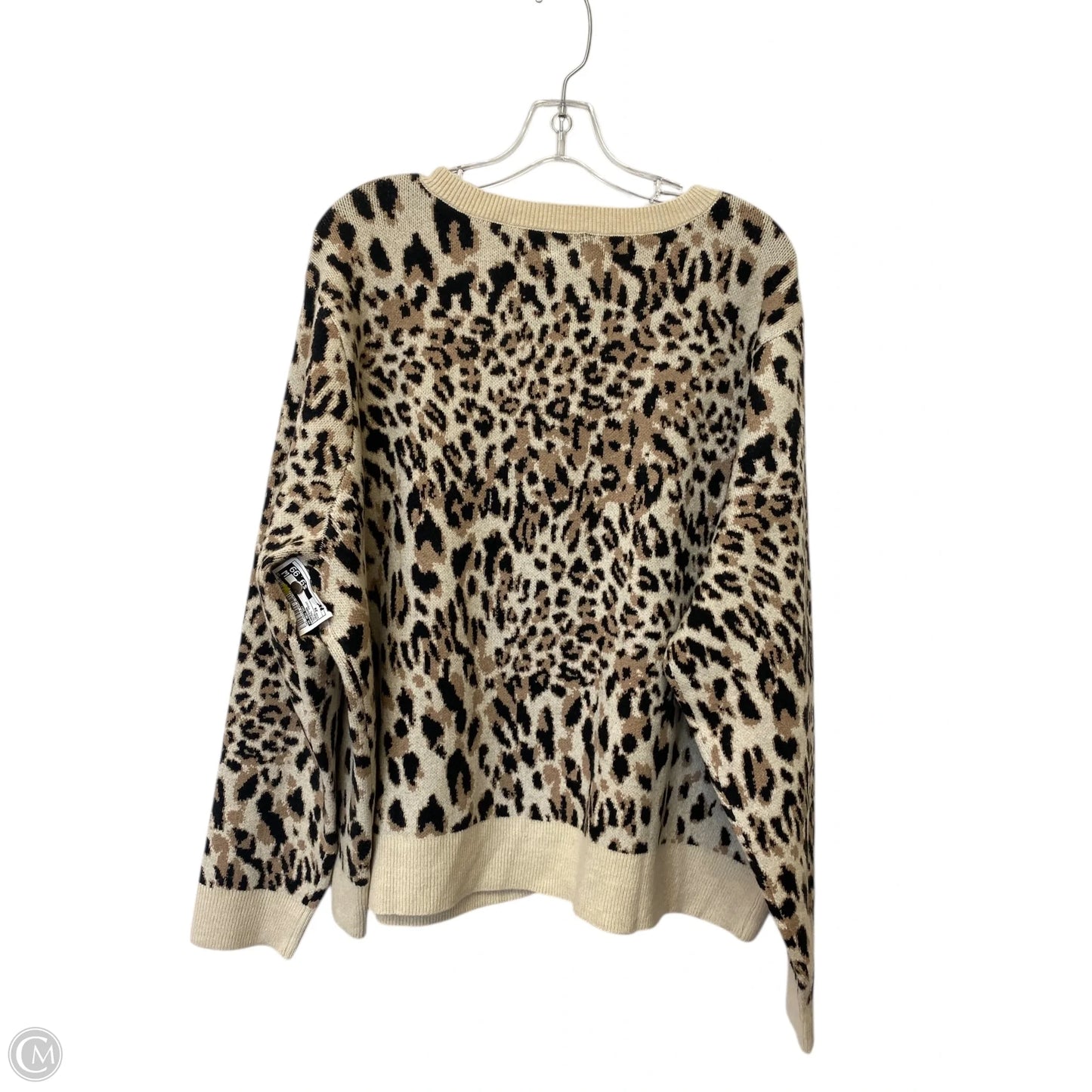 Cardigan By A New Day In Animal Print, Size: 2x