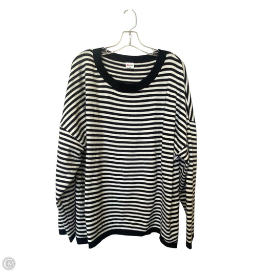 Sweater By Cmf In Striped Pattern, Size: Xxl