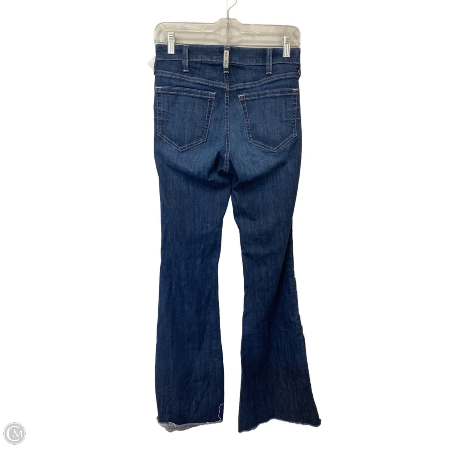 Jeans Boot Cut By Ariat In Blue Denim, Size: 26