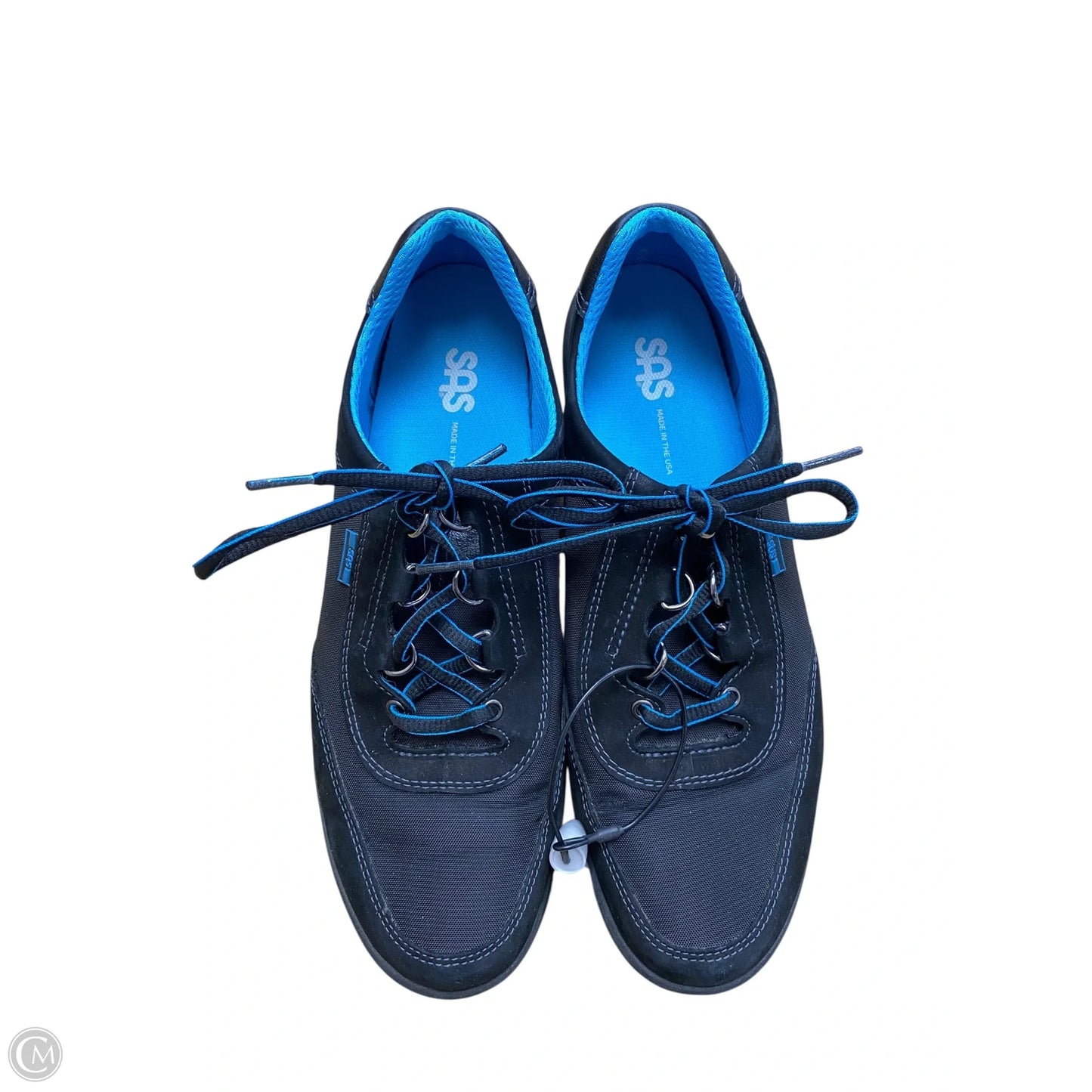 Shoes Sneakers By Sas In Black, Size: 9