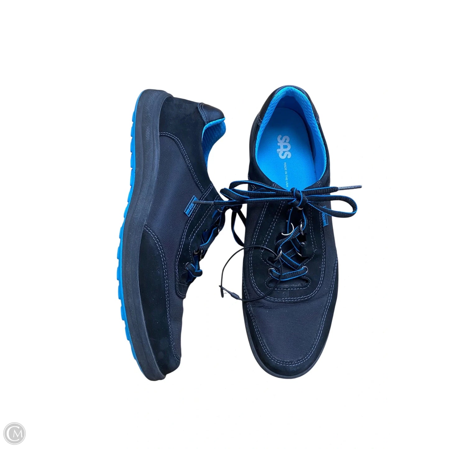 Shoes Sneakers By Sas In Black, Size: 9