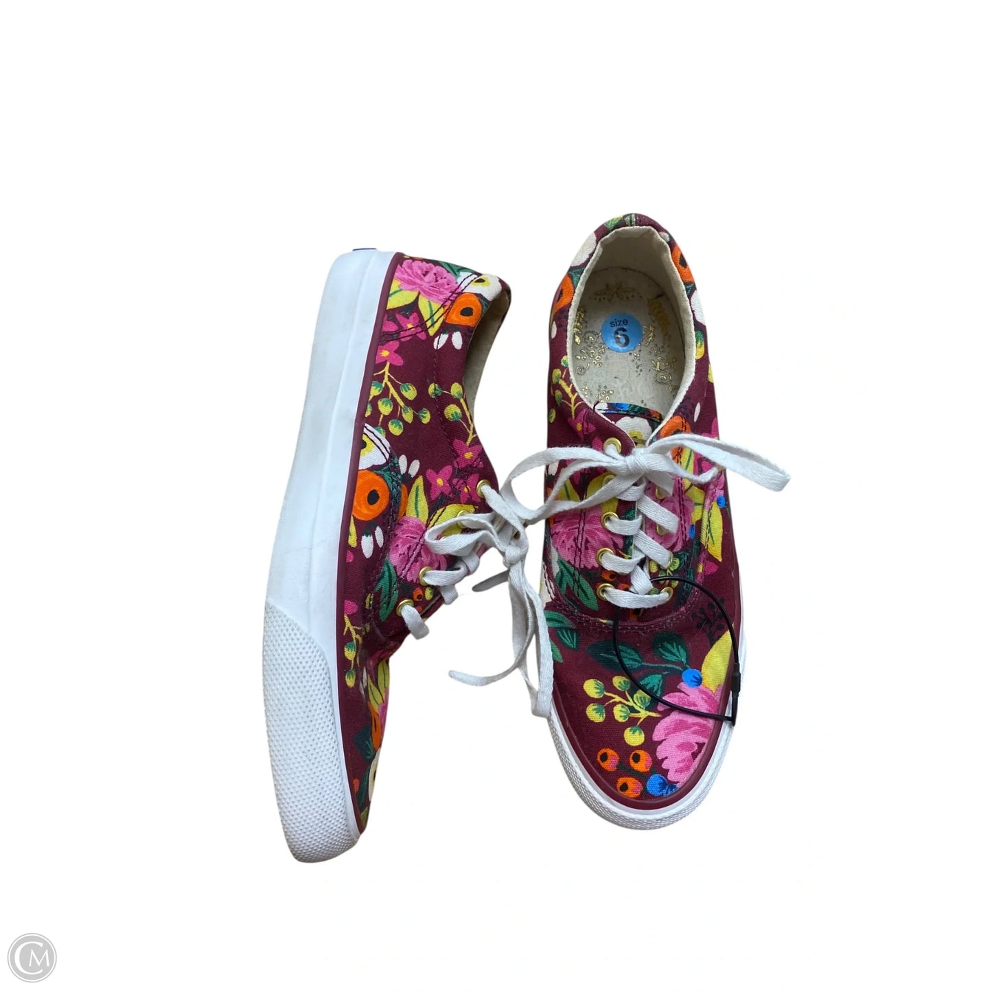 Shoes Sneakers By Keds In Floral Print, Size: 6