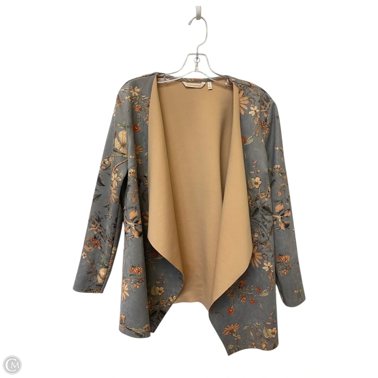 Jacket Other By Soft Surroundings In Floral Print, Size: L