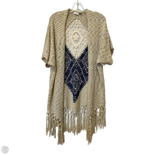 Cardigan By Cato In Tan, Size: M
