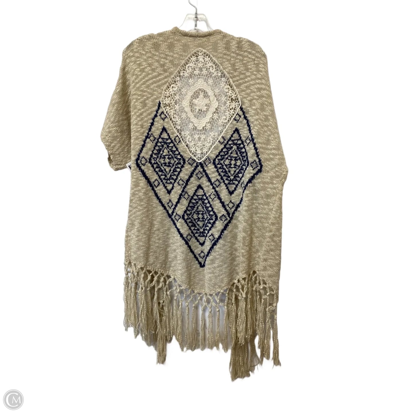 Cardigan By Cato In Tan, Size: M