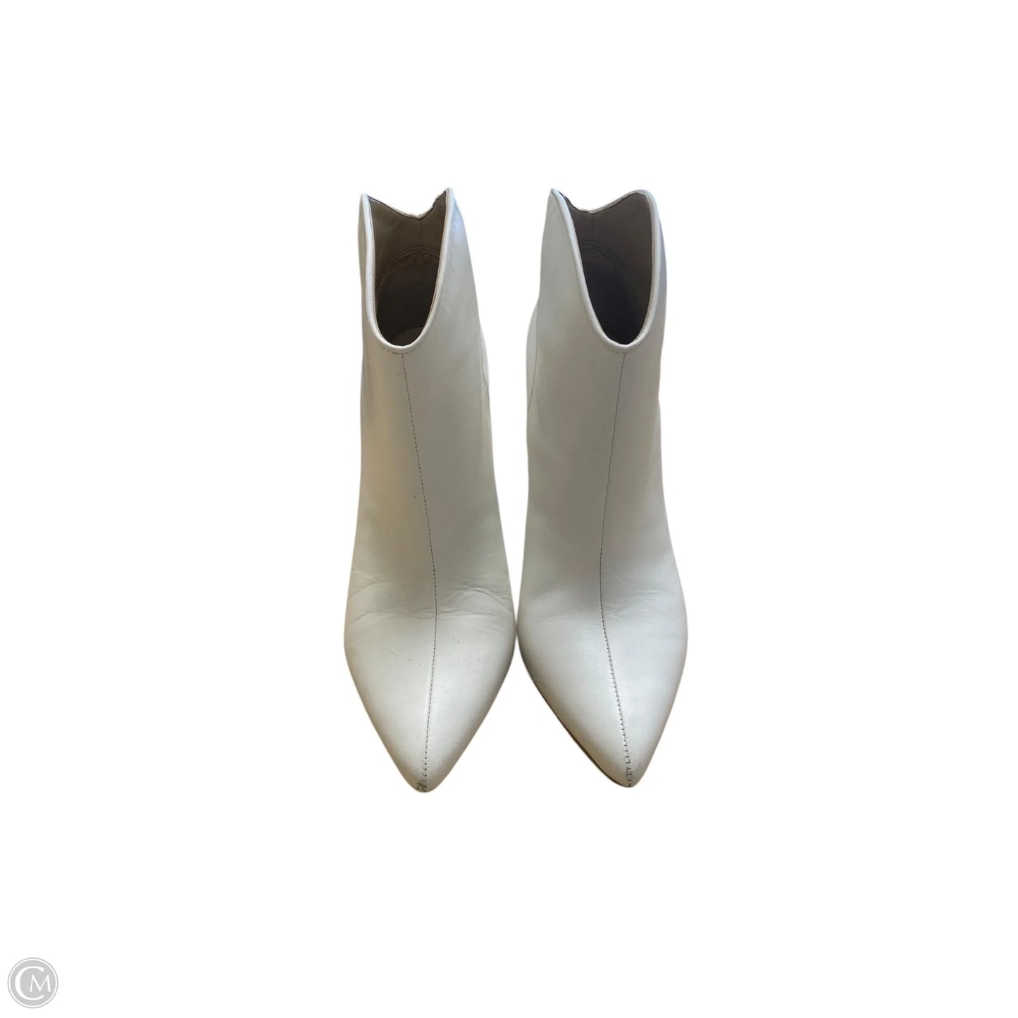 Boots Ankle Heels By Marc Fisher In White, Size: 6