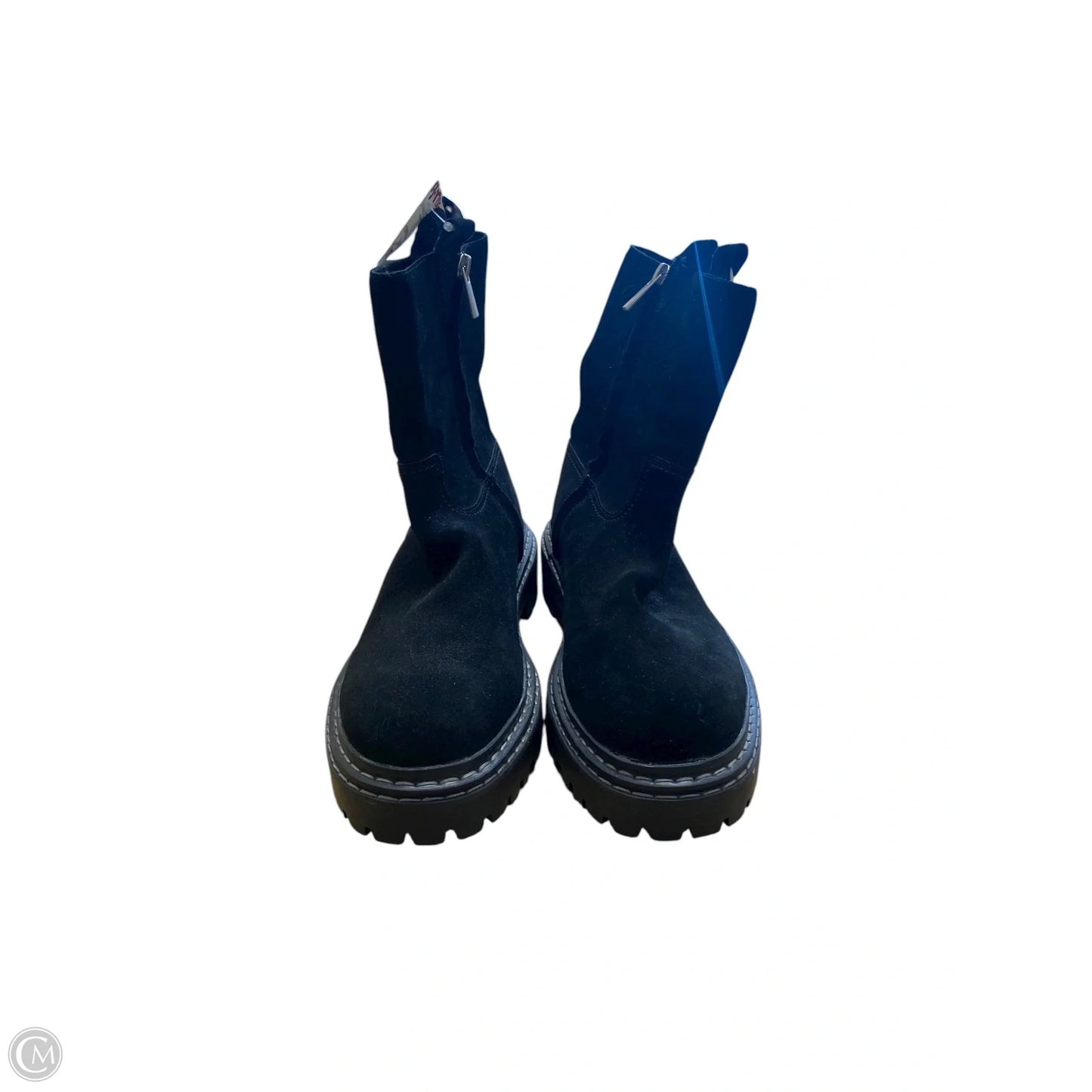 Boots Ankle Flats By Splendid In Black, Size: 7.5