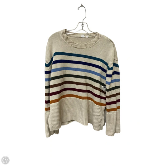 Sweater By Gap In Striped Pattern, Size: M