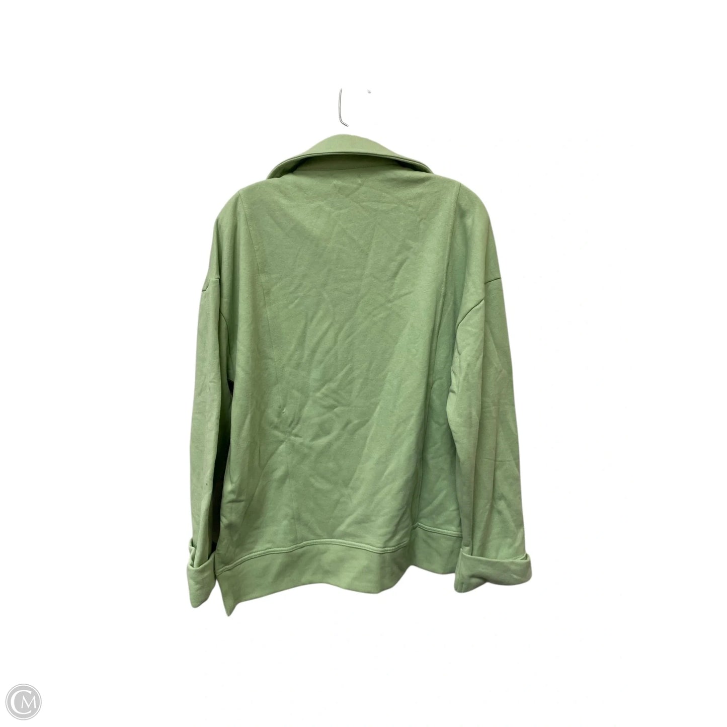 Sweatshirt Collar By Pilcro In Green, Size: M