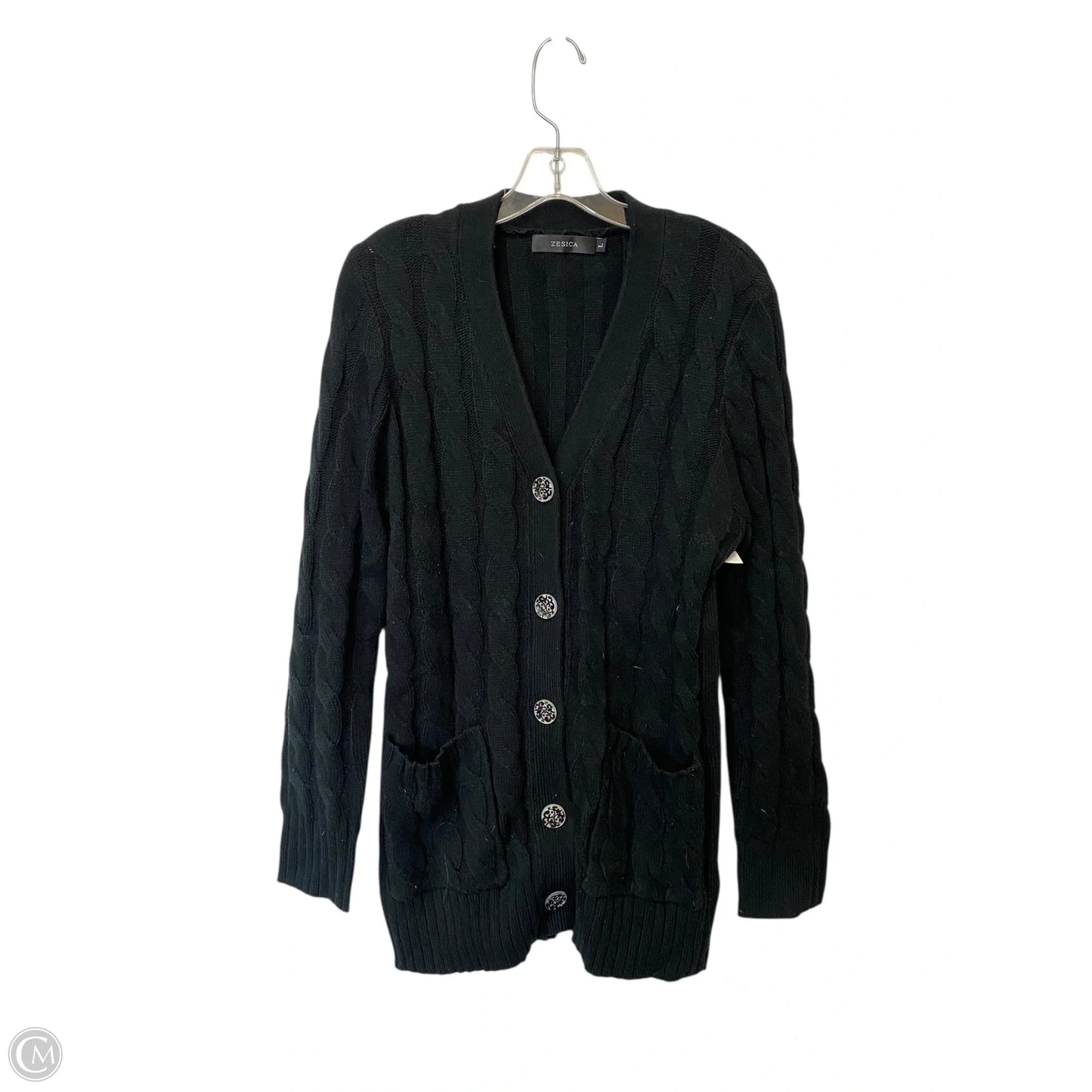 Cardigan By Zesica In Black, Size: L