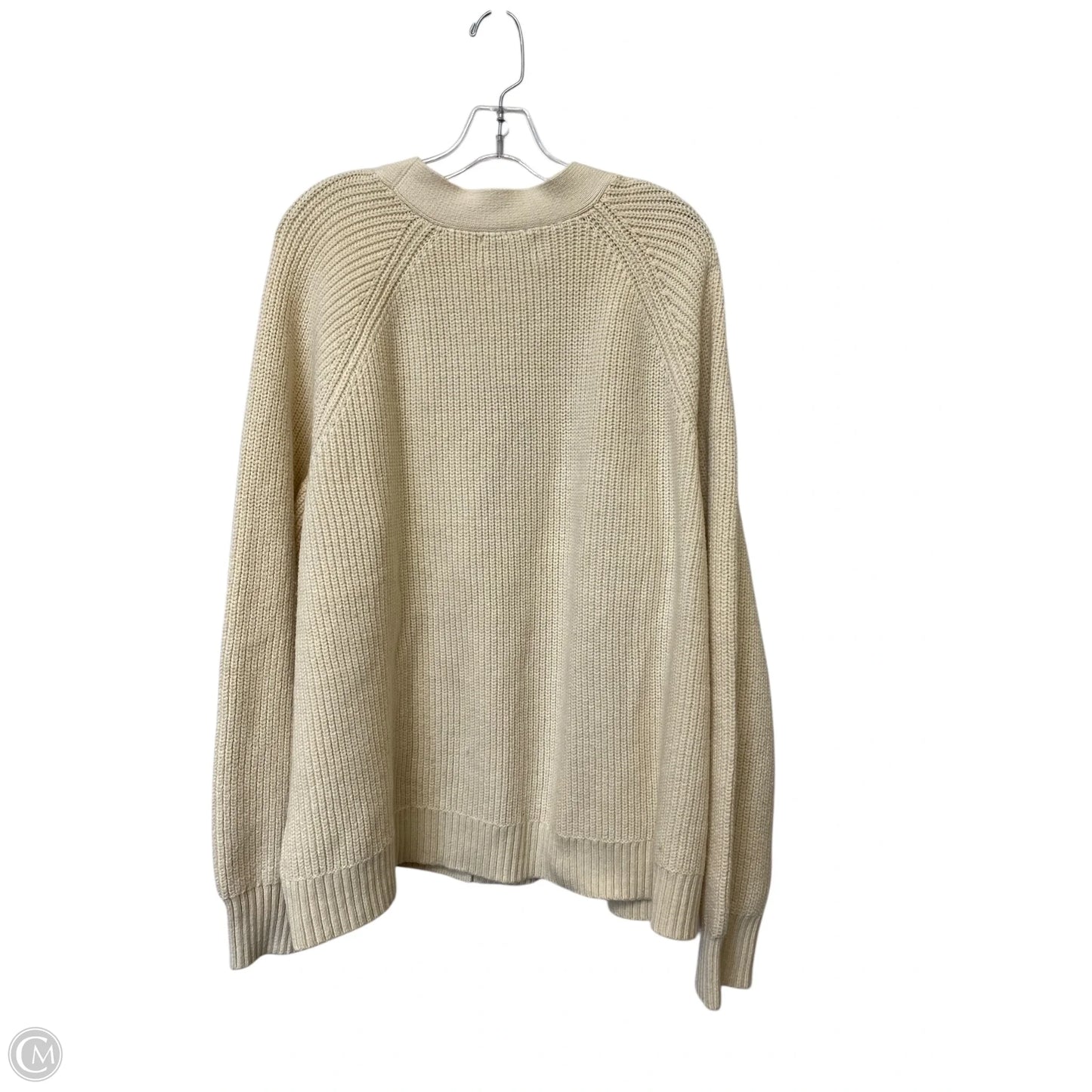 Cardigan By Old Navy In Cream, Size: Xxl