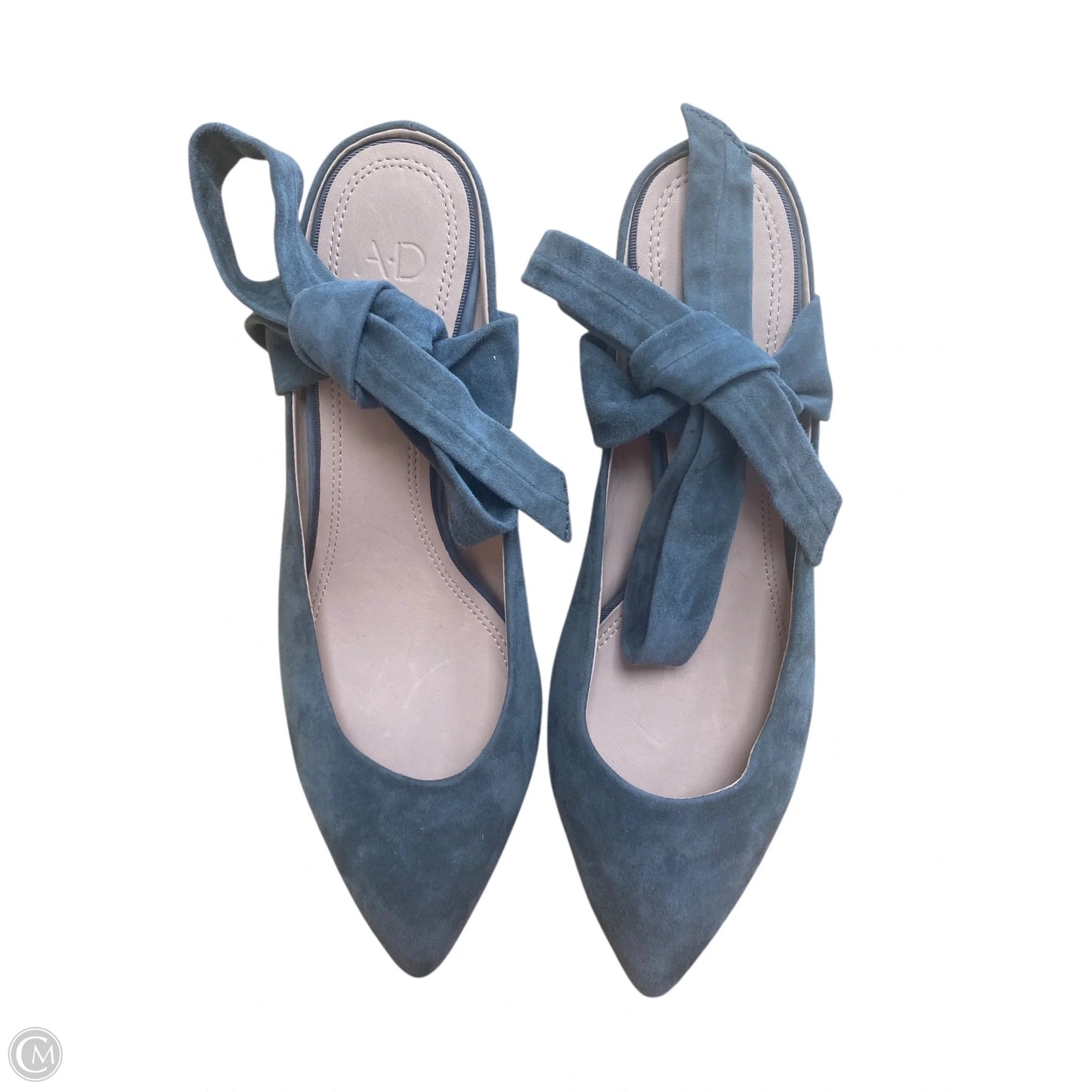Shoes Heels Kitten By Clothes Mentor In Grey, Size: 8