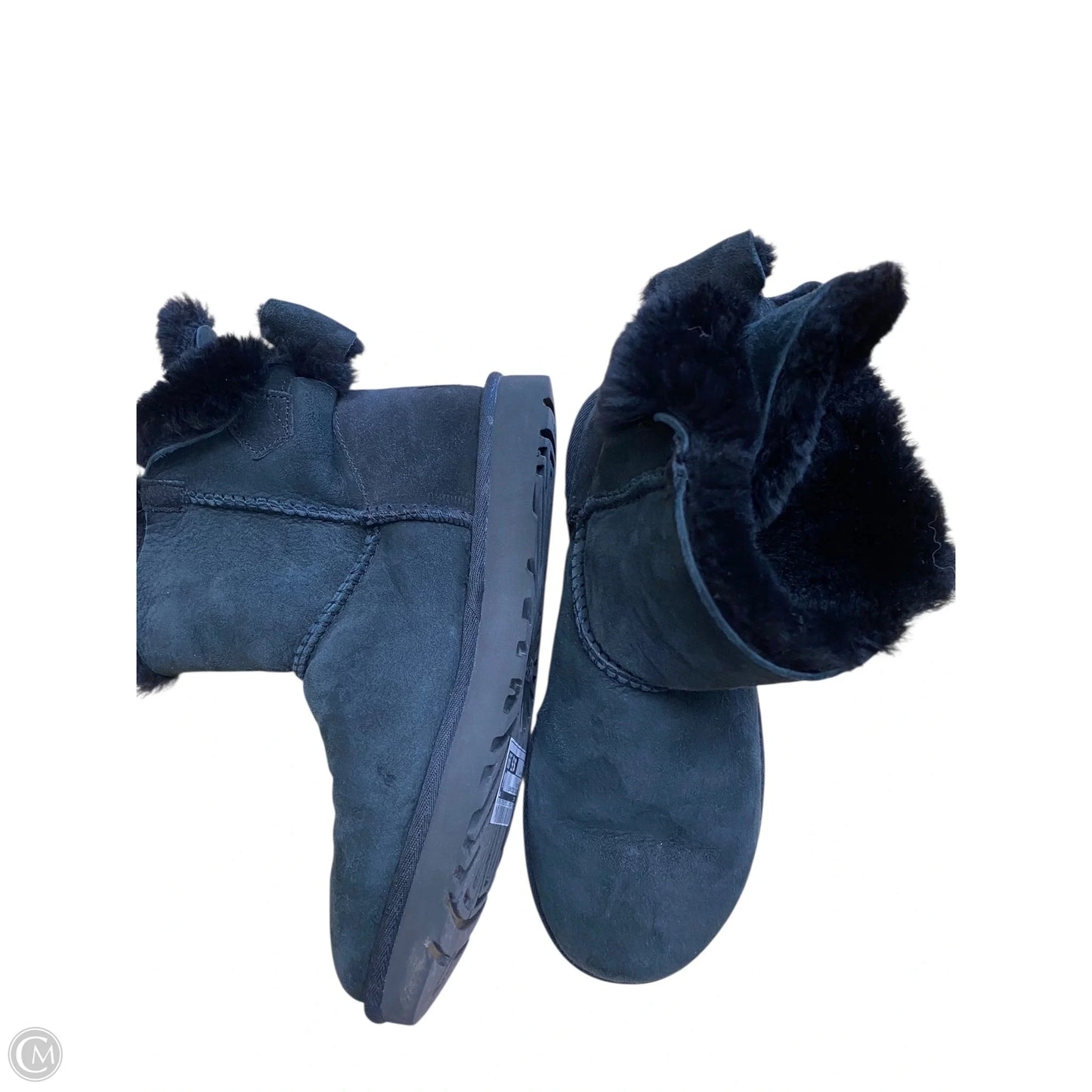 Boots Designer By Ugg In Black, Size: 7