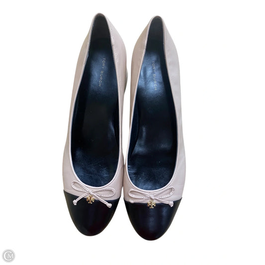 Shoes Designer By Tory Burch In Black & Cream, Size: 11