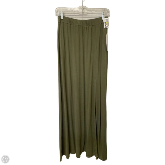 Skirt Maxi By Just Fab In Green, Size: S