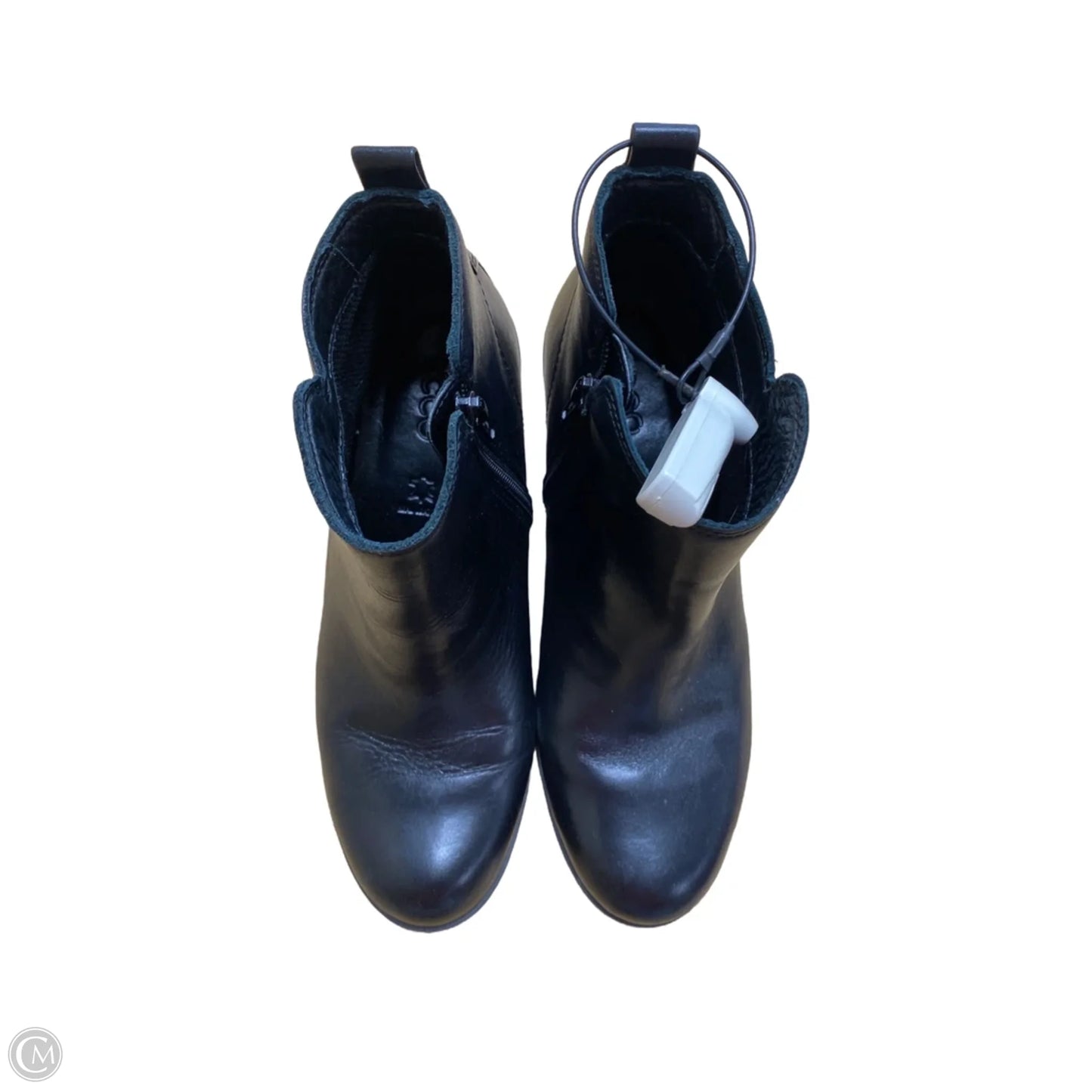 Boots Ankle Heels By Ecco In Black, Size: 8