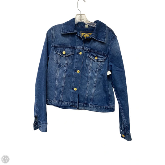Jacket Denim By Michael By Michael Kors In Blue, Size: M