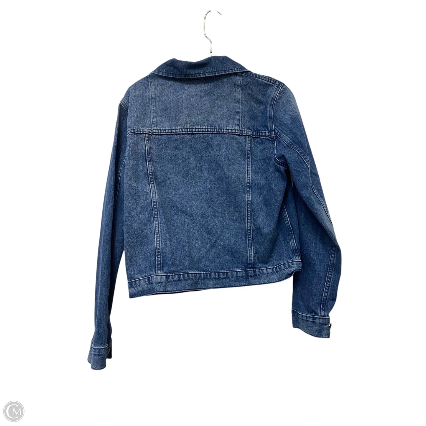 Jacket Denim By Michael By Michael Kors In Blue, Size: M