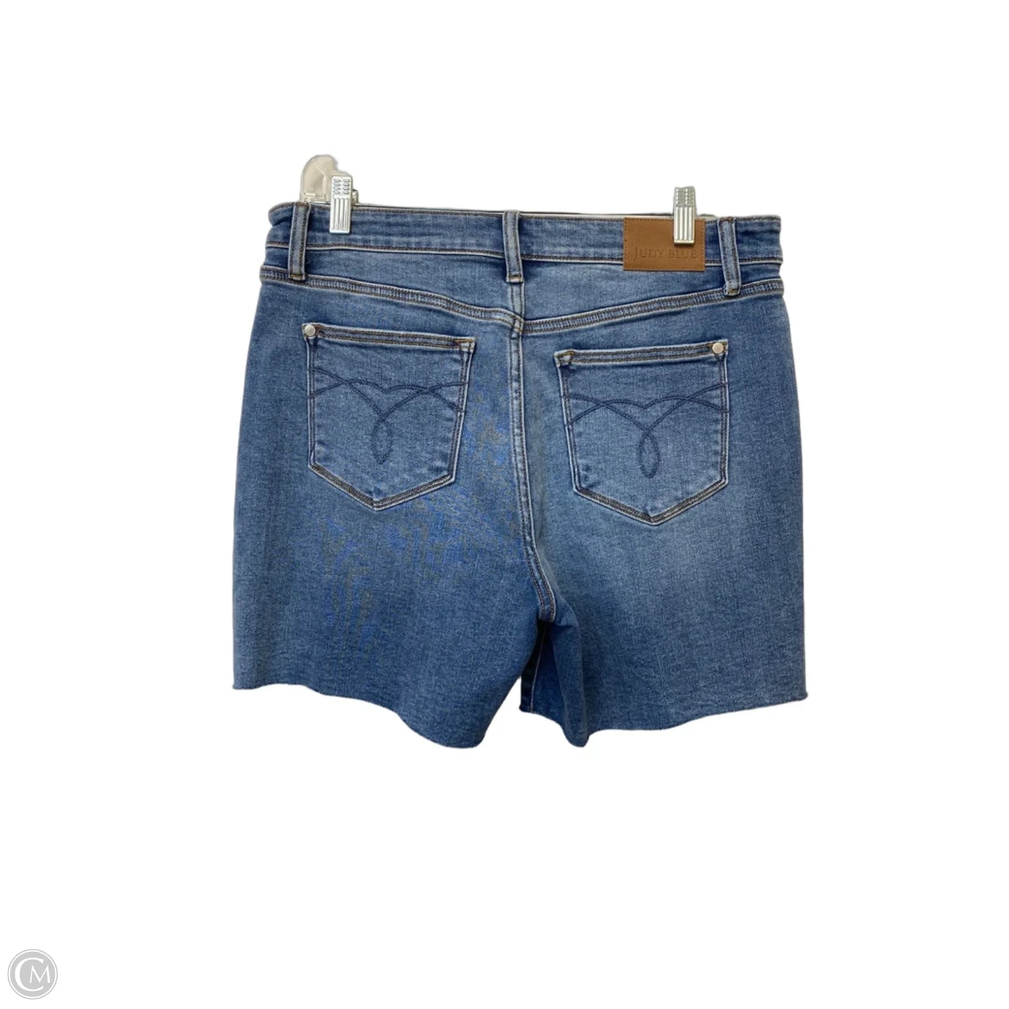 Shorts By Judy Blue In Blue Denim, Size: Xl