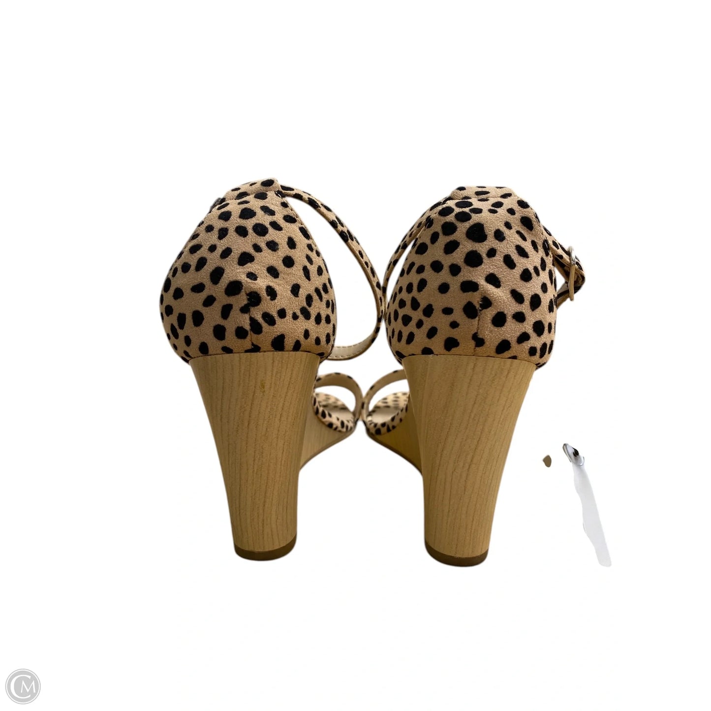 Shoes Heels Block By Coconuts In Animal Print, Size: 8