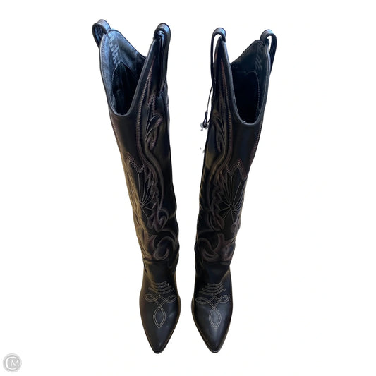Boots Western By Steve Madden In Black, Size: 8.5
