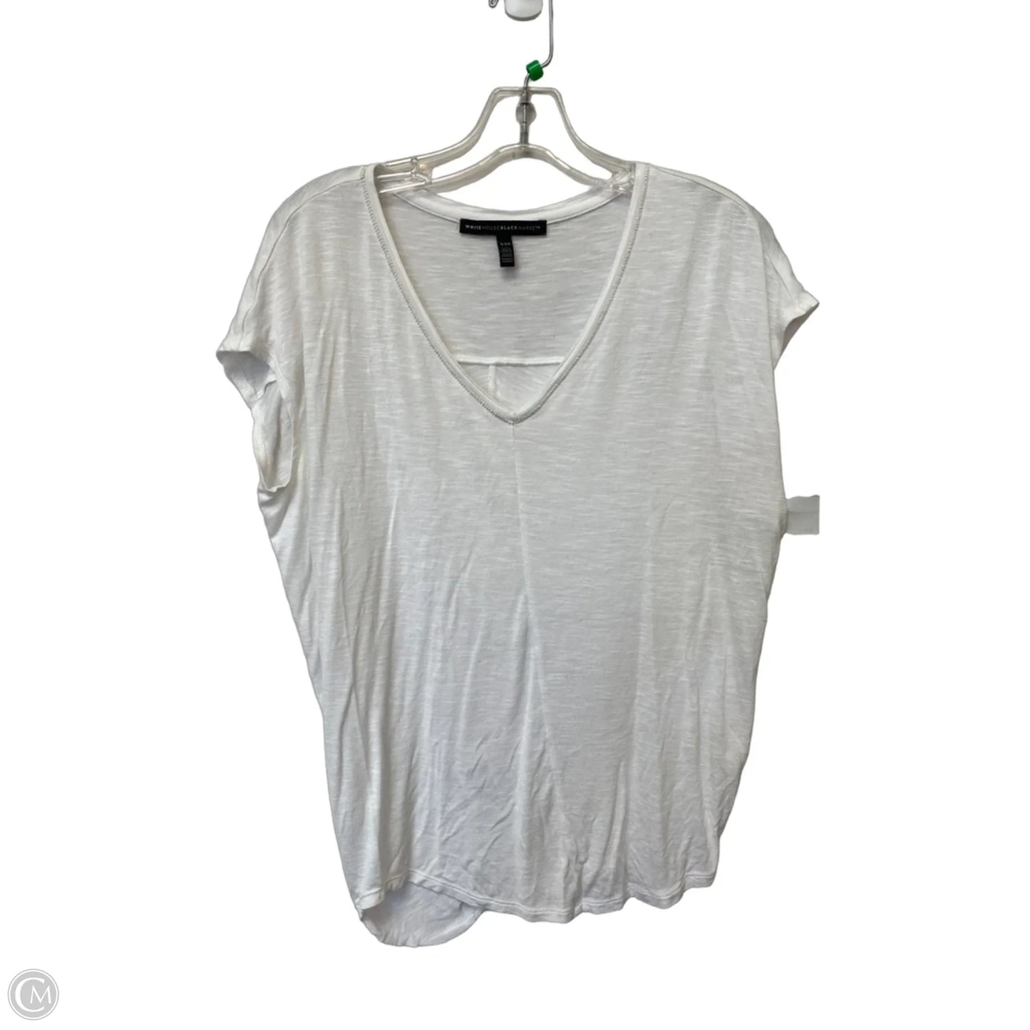 Top Long Sleeve By White House Black Market In White, Size: 6